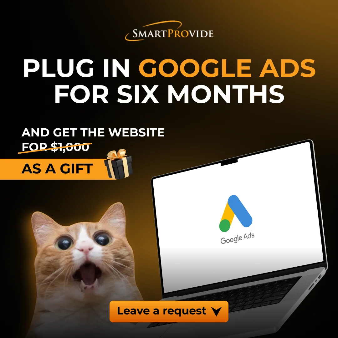 Plug in Google Ads for six months